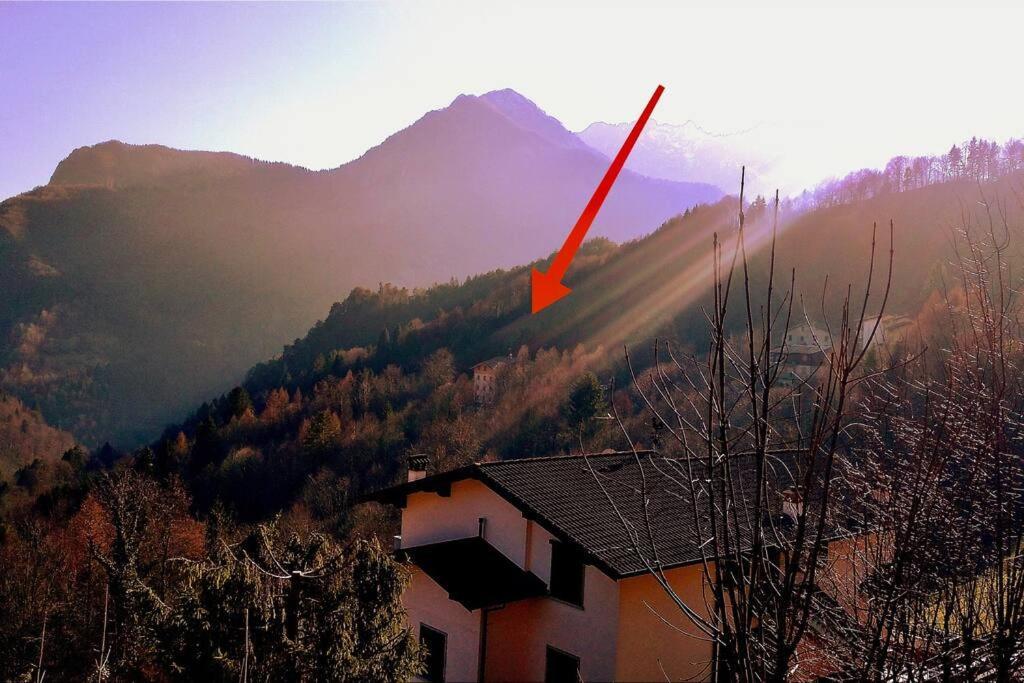 Appartamento Panoramico Casa Gerro Averara Exteriér fotografie