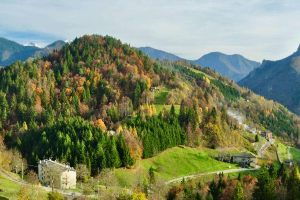 Appartamento Panoramico Casa Gerro Averara Exteriér fotografie